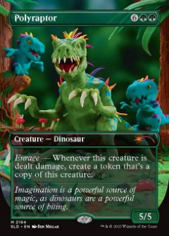Polyraptor Secret Lair Drop - Play-Doh